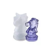 Molde de silicona para hacer el tablero de ajedrez 3D rider 42x24 mm en resina x1