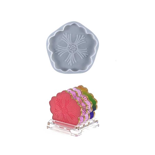 Molde de silicona para flor de cerezo en resina 120x122 mm x1