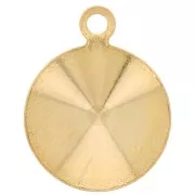 Juego de colgantes PureCrystal 1122 10 mm - Dorado x1