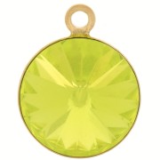 Juego de colgantes PureCrystal 1122 10 mm - Dorado x1