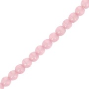 Cuentas checas de vidrio reciclado 3mm - Alabaster Pink Taupe x50|raw }}