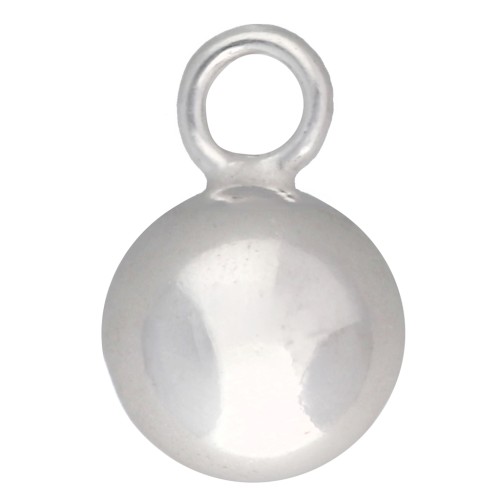 Dije esférico de 5 mm - Plata 925 x1