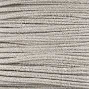 Soutache Luxor fabricación Italiana 3 mm - Beige - Plata x1m