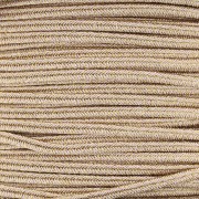 Soutache de Luxor de 3 mm hecho en Italia - Rosa palo - Dorado x1m