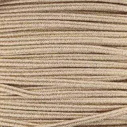 Soutache de Luxor de 3 mm hecho en Italia - Rosa palo - Dorado x1m