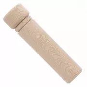 Portabrocas - agujas 60x13,5 mm en madera bruta x2