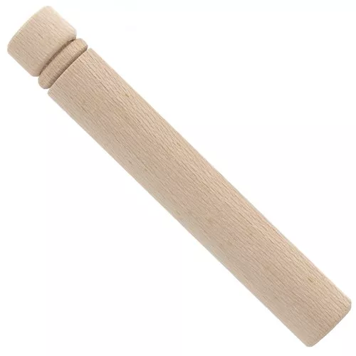 Estuches de agujas de madera bruta de 91x13,5 mm x2