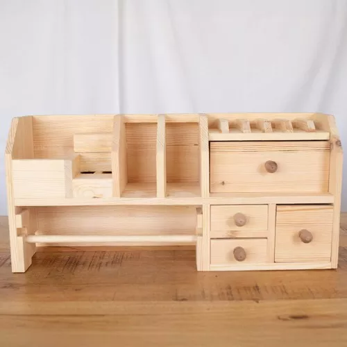 Organizador de mesa de joyería : Banco de trabajo de mesa 54,5x25x15 cm x1