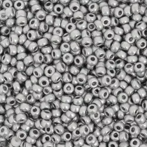 Rocalla Miyuki11/0 4587 - Aluminio Plata x8g