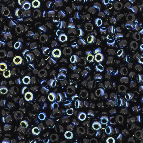 Rocalla Miyuki11/0 4555 - Jet AB x8g