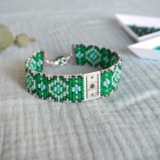 Entrepieza para tejer Miyuki 11/0 excluido Perles & Co Soleil 16x11 mm Dorado