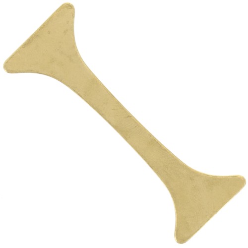 Anillo para dar forma y personalizar 54x20 mm - Latón x1