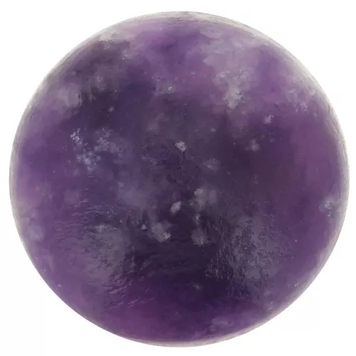 Cabujón de piedra preciosa redondo de 12 mm - Lepidolita x1