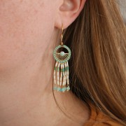 Colgantes redondos facetados 3 mm ojo de tigre en cabeza de bola clavo Plata 925 x6