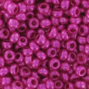 Cuentas de Rocalla Preciosa 9/0 de 2,5 mm - Fucsia metalizado x 20 g