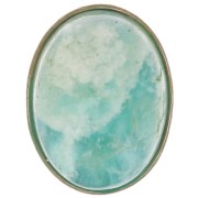 Engaste ovalado para cabujón 8x6 mm - Gold Filled x1