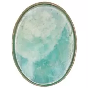 Engaste ovalado para cabujón 8x6 mm - Gold Filled x1