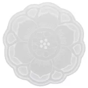 Molde de silicona para hacer una rosa de resina de 10 cm x1