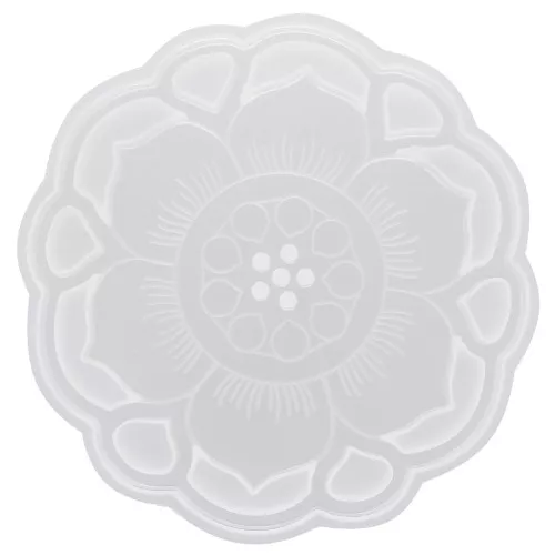 Molde de silicona para hacer una rosa de resina de 10 cm x1