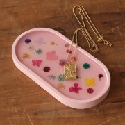 Molde de silicona para bandeja de resina ovalada 17,5x9 cm x1|raw }}