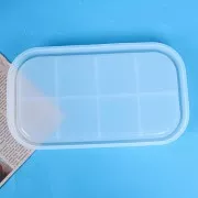 Molde de silicona para hacer bandeja ovalada en resina 23,5x13 cm