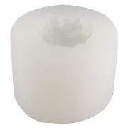 Molde de silicona para velas - Bola de flores 3D - 4 cm - Transparente x1
