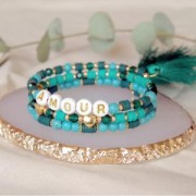 Cuentas de arcilla polimérica Heishi 4x1 mm - Naranja nude x45cm