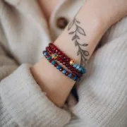 Gema de color redonda facetada aplanada de 6x4 mm - Cuarzo azul x37cm