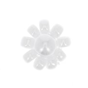 Abalorios flor - margarita - 10 mm - Blanco - Blanco nacarado x1|raw }}