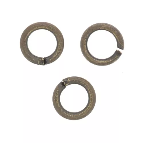 Anillos abiertos 4x0,7 mm - Bronce x50