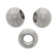 Perlas redondas aplanadas 4x3 mm - Acero inoxidable 304 x20|raw }}