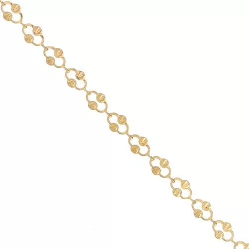 Cadena 6,4 mm - Acero inoxidable 304L Oro x99cm