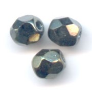 Facetadas 3 mm Jet Brown Iris x50|raw }}