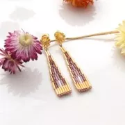 Bugles Miyuki 6 mm BGL-016 - Green Silver lined x10g