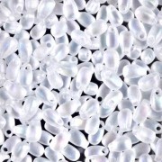 Gota larga Miyuki 3x5.5mm LDP-131FR - Crystal Mat AB x10g
