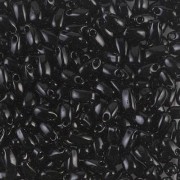 Gota larga Miyuki 3x5.5mm LDP-401 - Negro x10g|raw }}