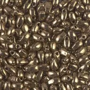 Cuentas largas Miyuki 3 x 5,5 mm LDP-457 - Bronce oscuro metalizado x 10 g