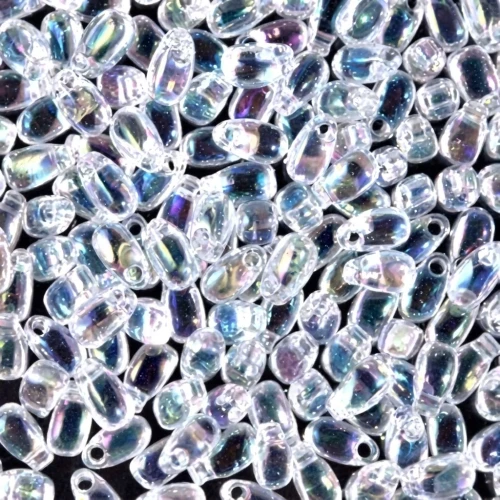 Gota larga Miyuki 3x5.5mm LDP-250- Cristal AB x10g