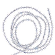 Rondeles de piedras preciosas facetadas de 2x1 mm - Aguamarina x39cm