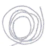 Rondeles de piedras preciosas facetadas de 2x1 mm - Aguamarina x39cm