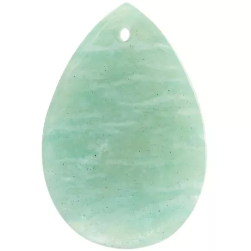 Colgante de piedra de pera 30x20mm - Amazonita x1