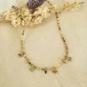 Dije de ojo facetado y bola pequeña 8x7 mm - Plata 925 - Aventurina x1