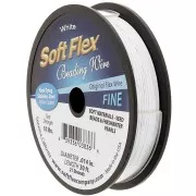 Alambre de 21 hebras de 0,36 mm - Soft Flex Fine - Blanco x9m