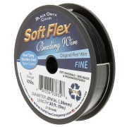 Alambre de 21 hebras de 0,36 mm - Soft Flex Fine - Negro x9m|raw }}