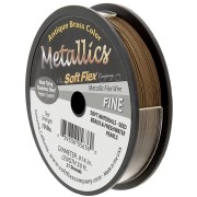 Alambre de 21 hebras de 0,36 mm - Soft Flex Fine - Bronce x9m|raw }}