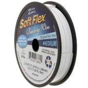 Cable metálico 49 hebras 0,48 mm - Soft Flex Medium - Blanco x9m