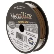 Cable de acero de 49 hebras de 0,48 mm - Soft Flex Medium - Bronce x9m