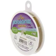 Hilo Alambre 49 hebras 0,36 mm - Soft Flex Econoflex Fine - Dorado x4,57m