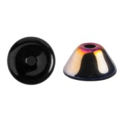 Cuentas de cristal Konos® by Pucca® by Puca® 4x2 mm - Jet Marea x10g|raw }}