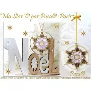 Arcos® by Puca® 5x10 mm - Frost Sweet Pink Luster x10g